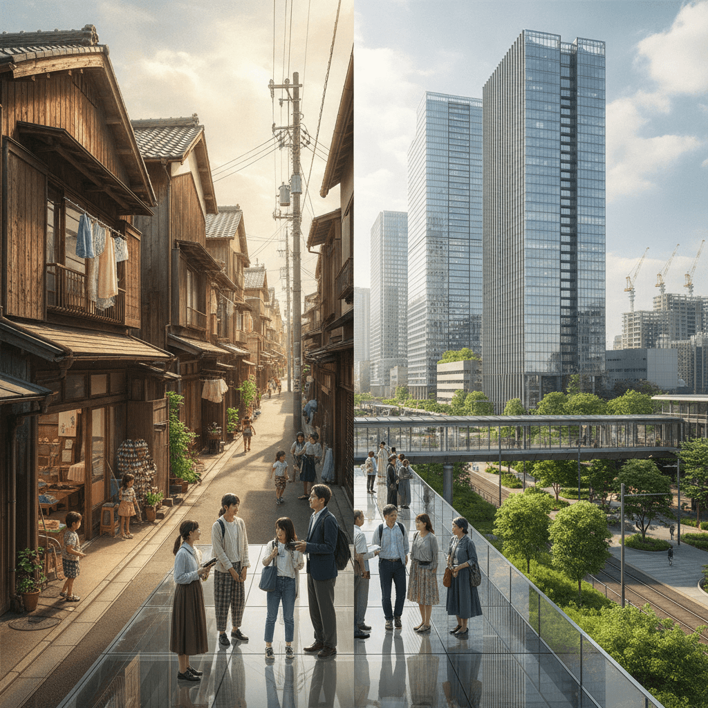 都市再開発の真実:住民が知るべきメリット・デメリットと未来への参画
